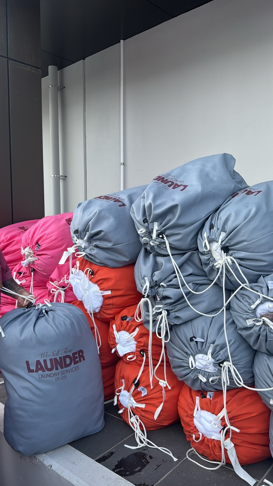 Launder Reusable Laundry Bag. (Jumbo)